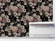 3D Vintage Rose Floral Wall Mural Wallpaper LQH 38- Jess Art Decoration