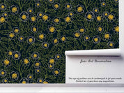 3D Dark Floral Wall Mural Wallpaper SF71- Jess Art Decoration