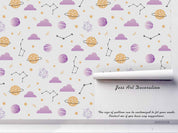 3D Cartoon Planet Cloud Constellation Wall Mural Wallpaper LQH 31- Jess Art Decoration
