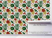 3D Hand Drawn Green Leaf Wall Mural Wallpaper LQH 109- Jess Art Decoration