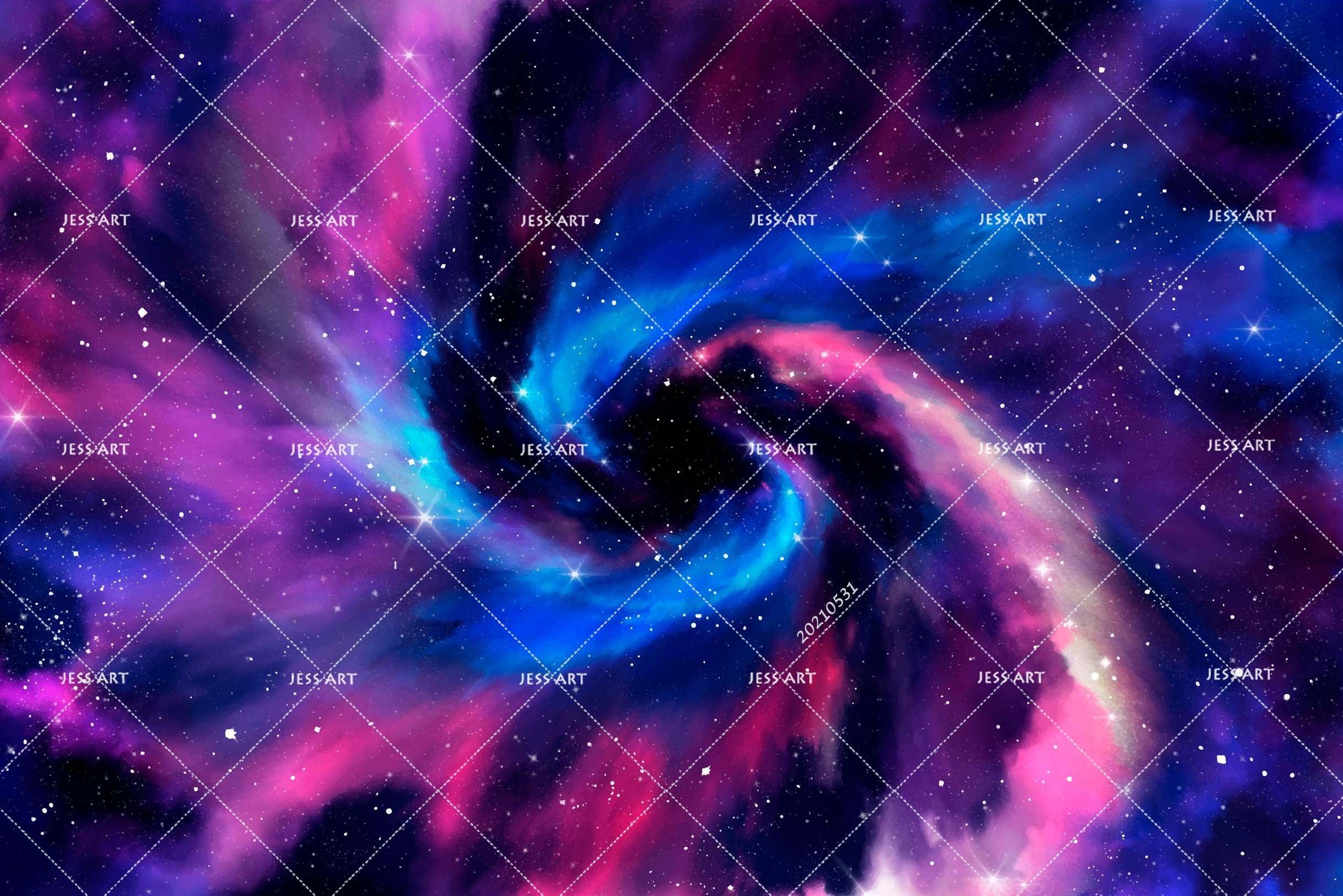 3D Abstract Univers Galaxy Aurora Starry Color Wall Mural Wallpaper SWW754- Jess Art Decoration