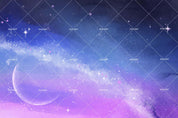 3D Cartoon Watercolor Universe Galaxy Nebula Wall Mural Wallpaper SWW765- Jess Art Decoration