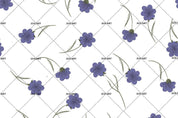 3D Purple Flowers Wall Mural Wallpaper 171- Jess Art Decoration