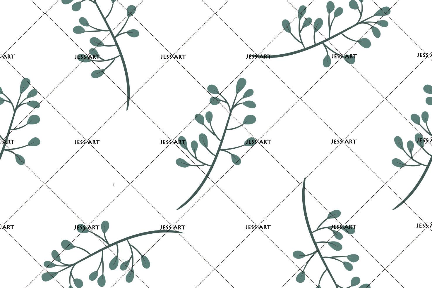 3D Green Leaves Wall Mural Wallpaper 187- Jess Art Decoration