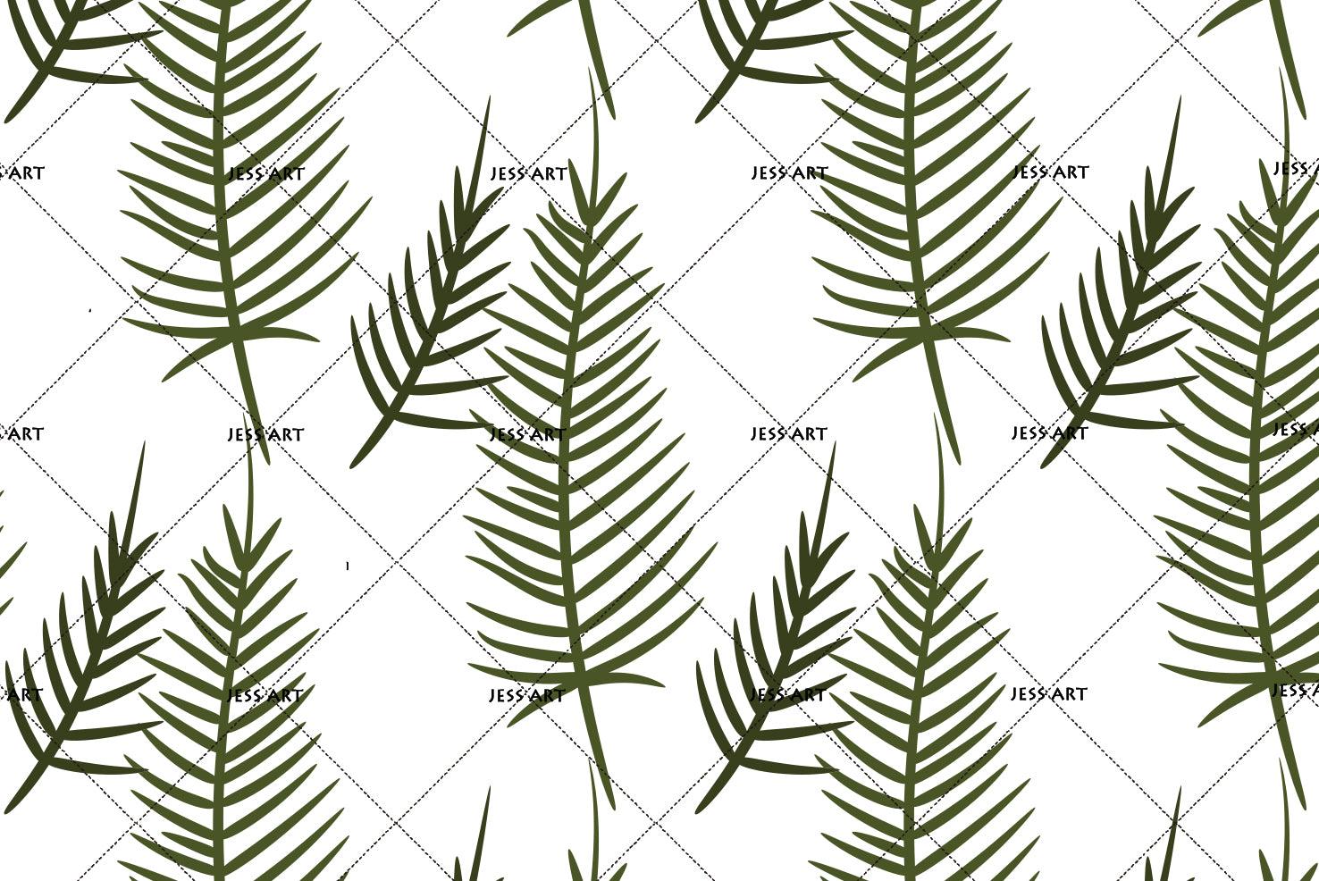 3D Green Leaves Wall Mural Wallpaper 192- Jess Art Decoration