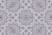 3D Purple Medallion Wall Mural Wallpaper 6- Jess Art Decoration