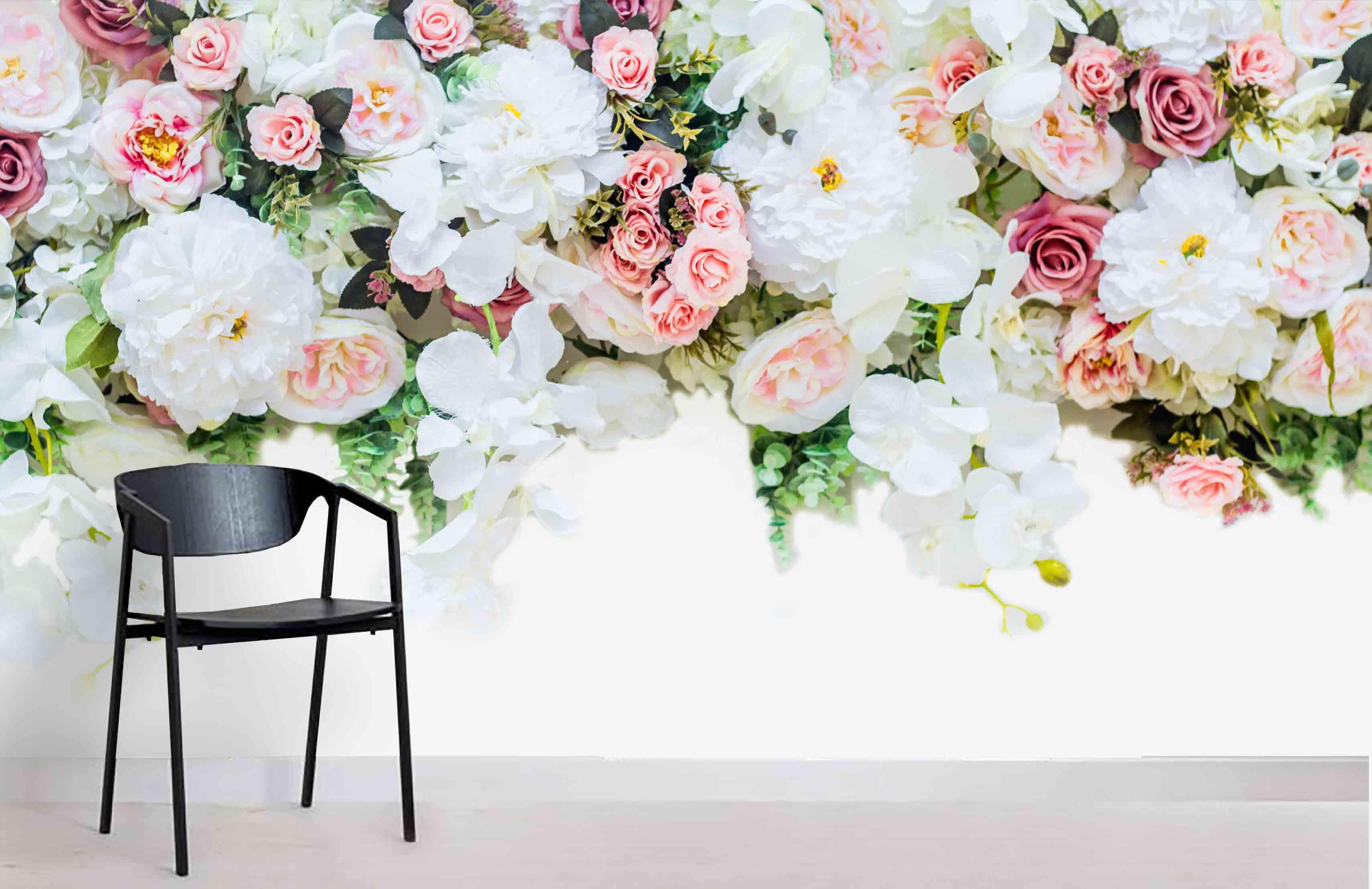 3D Colorful Flower Background Wall Mural Wallpaper 129- Jess Art Decoration