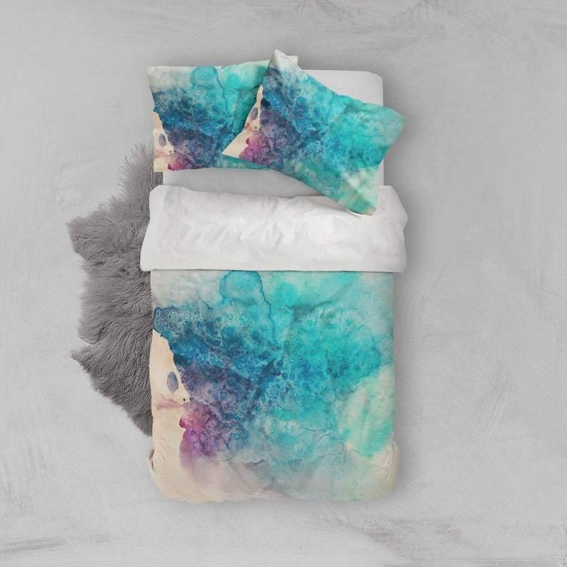 3D Watercolor Shading Pattern Quilt Cover Set Bedding Set Duvet Cover Pillowcases 101- Jess Art Decoration