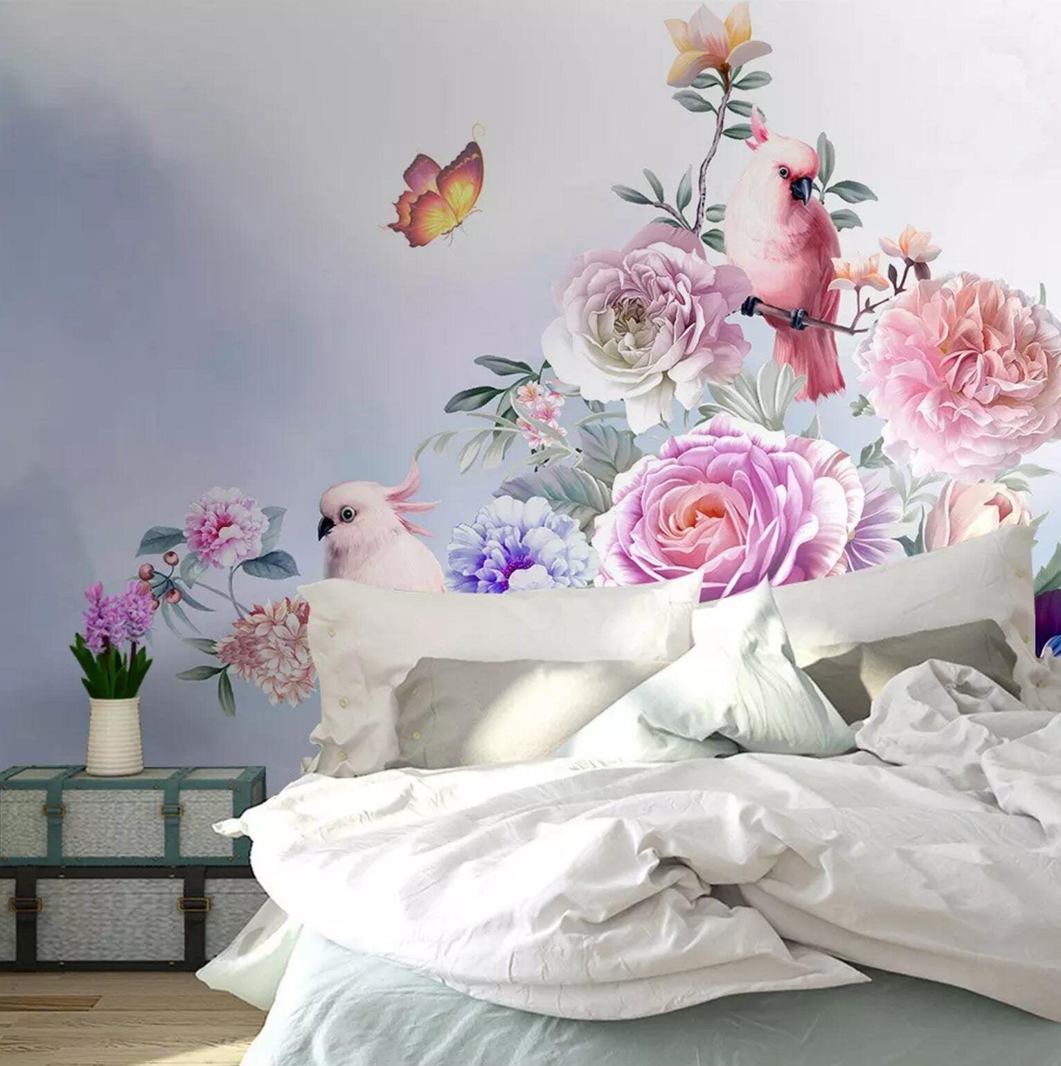 3D Floral, Elegant, Pink rose- Jess Art Decoration