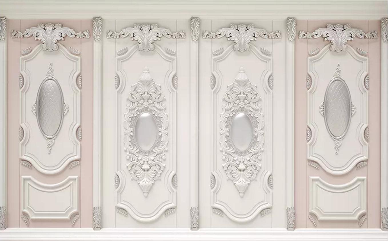 3D classical style european exquisite wall decoration wallpaper removable self adhesive wallpaper wall mural vintage art peel and stick- Jess Art Decoration