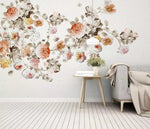 3D Classical, Elegant flower- Jess Art Decoration