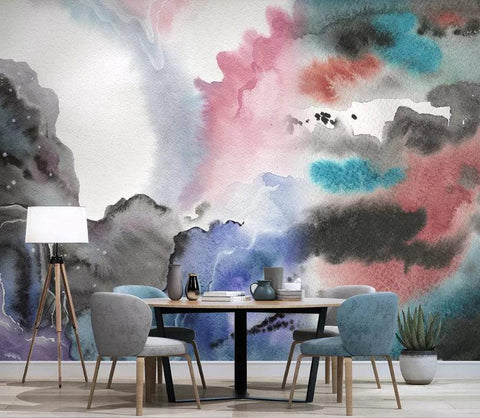 3D Abstract, Watercolor, Smudge Wallpaper- Jess Art Decoration