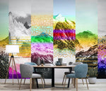 3D Natural scenery, Colorful, Abstract graphic Wallpaper- Jess Art Decoration