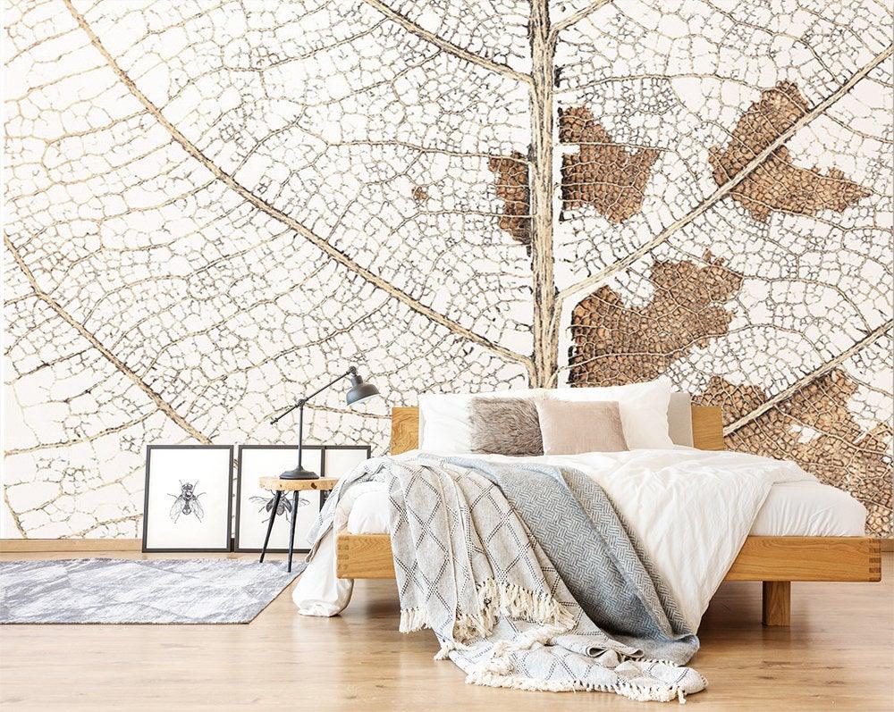 3D Autumn, Details, Maple leaf texture Wallpaper- Jess Art Decoration