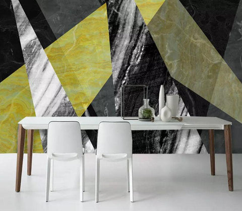 3D Abstract, Geometric, Marbling Wallpaper- Jess Art Decoration