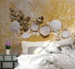3D Abstract texture, Shell Wallpaper- Jess Art Decoration