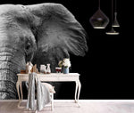 3D Wild, Elephant Wallpaper- Jess Art Decoration