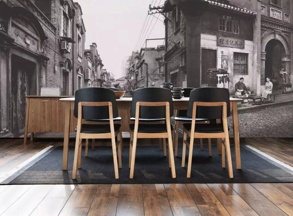 3D Vintage, Nostalgic, Urban street Wallpaper- Jess Art Decoration