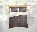 3D Dry, Dark wood grain Bedding Set Quilt Cover Quilt Duvet Cover ,Pillowcases Personalized  Bedding,Queen, King ,Full, Double 3 Pcs- Jess Art Decoration