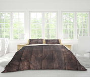 3D Dry, Dark wood grain Bedding Set Quilt Cover Quilt Duvet Cover ,Pillowcases Personalized  Bedding,Queen, King ,Full, Double 3 Pcs- Jess Art Decoration