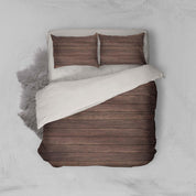 3D Dark, Wood grain Bedding Set Quilt Cover Quilt Duvet Cover ,Pillowcases Personalized  Bedding,Queen, King ,Full, Double 3 Pcs- Jess Art Decoration
