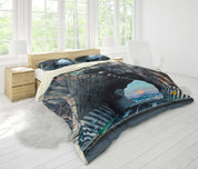 3D Mysterious tunnel Bedding Set Quilt Cover Quilt Duvet Cover ,Pillowcases Personalized  Bedding,Queen, King ,Full, Double 3 Pcs- Jess Art Decoration