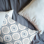 3D Blue-tones, National pattern Bedding Set Quilt Cover Quilt Duvet Cover ,Pillowcases Personalized  Bedding,Queen, King ,Full, Double 3 Pcs- Jess Art Decoration