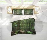 3D Forest Bedding Set Quilt Cover Quilt Duvet Cover ,Pillowcases Personalized  Bedding,Queen, King ,Full, Double 3 Pcs- Jess Art Decoration