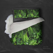 3D Fresh, Green plant Bedding Set Quilt Cover Quilt Duvet Cover ,Pillowcases Personalized  Bedding,Queen, King ,Full, Double 3 Pcs- Jess Art Decoration