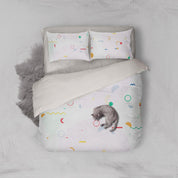 3D Cute, Cartoon graphic Bedding Set Quilt Cover Quilt Duvet Cover ,Pillowcases Personalized  Bedding,Queen, King ,Full, Double 3 Pcs- Jess Art Decoration
