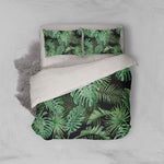 3D Tropical plant, Banana leaf Bedding Set Quilt Cover Quilt Duvet Cover ,Pillowcases Personalized  Bedding,Queen, King ,Full, Double 3 Pcs- Jess Art Decoration