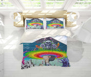 3D Abstract, Colorful, Graffiti Bedding Set Quilt Cover Quilt Duvet Cover ,Pillowcases Personalized  Bedding,Queen, King ,Full, Double 3 Pcs- Jess Art Decoration
