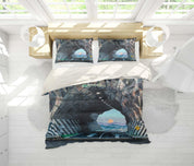 3D Mysterious tunnel Bedding Set Quilt Cover Quilt Duvet Cover ,Pillowcases Personalized  Bedding,Queen, King ,Full, Double 3 Pcs- Jess Art Decoration