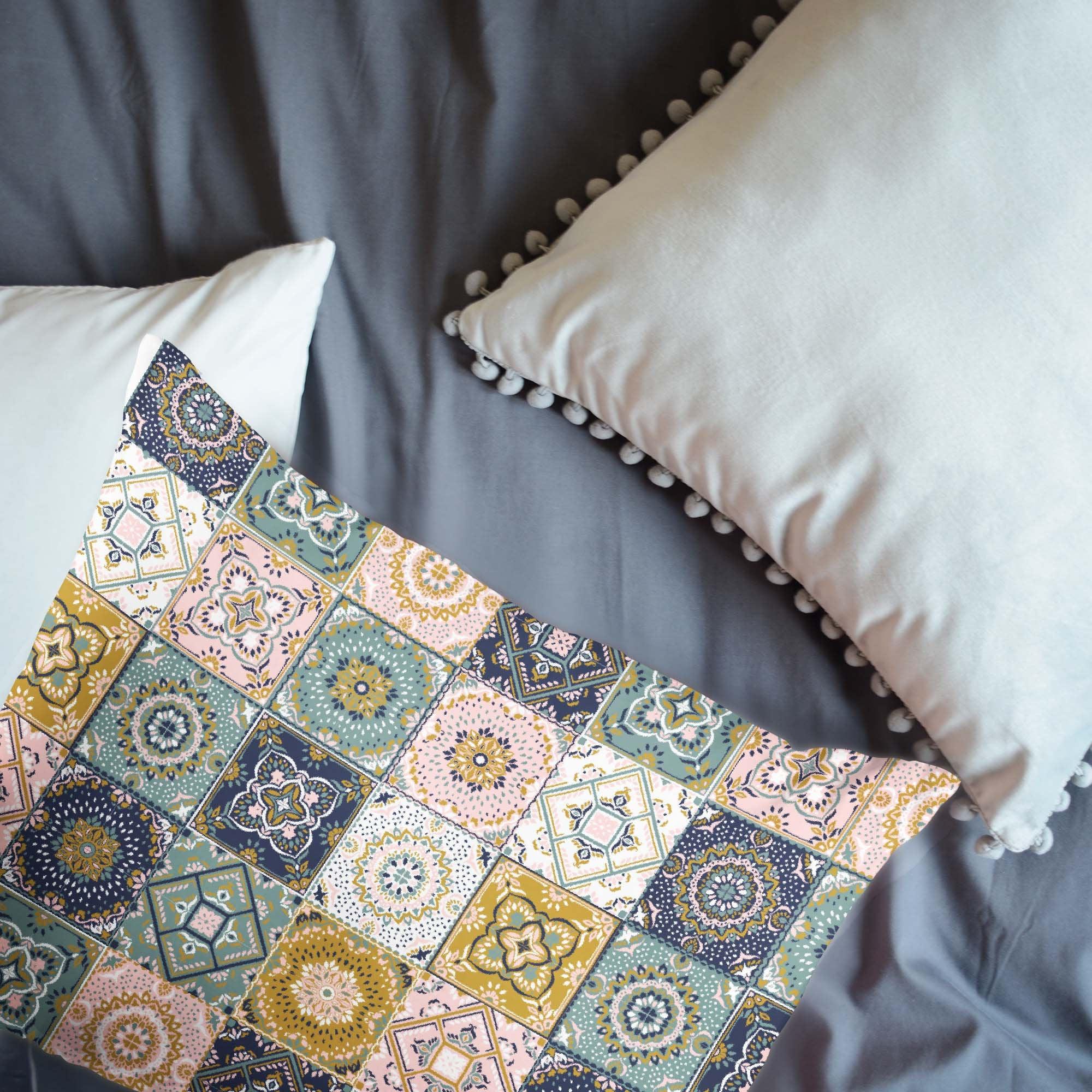 3D Colorful, National pattern Bedding Set Quilt Cover Quilt Duvet Cover ,Pillowcases Personalized  Bedding,Queen, King ,Full, Double 3 Pcs- Jess Art Decoration