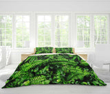 3D Fresh, Plant leaf Bedding Set Quilt Cover Quilt Duvet Cover ,Pillowcases Personalized  Bedding,Queen, King ,Full, Double 3 Pcs- Jess Art Decoration
