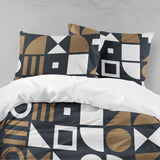 3D Dark shape Bedding Set Quilt Cover Quilt Duvet Cover ,Pillowcases Personalized  Bedding,Queen, King ,Full, Double 3 Pcs- Jess Art Decoration
