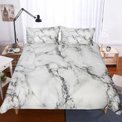 3D Marble texture  Quilt Cover Set Bedding Set Pillowcases- Jess Art Decoration