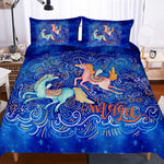 3D Fantastic  Unicorn  Quilt Cover Set Bedding Set Pillowcases- Jess Art Decoration