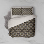 3D Golden pattern Bedding Set Quilt Cover Quilt Duvet Cover ,Pillowcases Personalized  Bedding,Queen, King ,Full, Double 3 Pcs- Jess Art Decoration