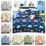 3D Owl Kids Pattern Duvet Cover Bedding Set Quilt Cover Pillowcases Personalized  Bedding Queen  King  Full  Double 3 Pcs- Jess Art Decoration