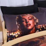 3D Sexy Beauty Marilyn Monroe  Quilt Cover Set Bedding Set Pillowcases- Jess Art Decoration