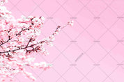 3D Pink Sakura Floral Wall Mural Wallpaper LQH 51- Jess Art Decoration