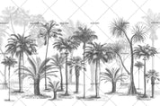 3D Hand Painting Tropical Coconut Trees Wall Mural Wallpaper 126- Jess Art Decoration