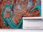 3D Abstract Mouth Mottled Graffiti Wall Mural Wallpaper 176- Jess Art Decoration
