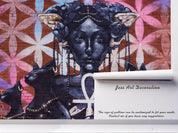 3D Black Catwoman Graffiti Wall Mural Wallpaper 158- Jess Art Decoration
