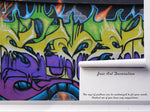 3D Abstract Colorful Graffiti Wall Mural Wallpaper 155- Jess Art Decoration