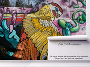 3D Watercolor Eagle Snake Wall Mural Wallpaper 126- Jess Art Decoration