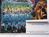 3D Vampire Abstract Slogan Graffiti Wall Mural Wallpaper 107- Jess Art Decoration