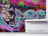 3D Abstract Purple Monster Graffiti Wall Mural Wallpaper 101- Jess Art Decoration