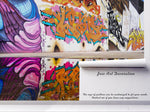 3D Abstract Color Slogan Graffiti Wall Mural Wallpaper 91- Jess Art Decoration